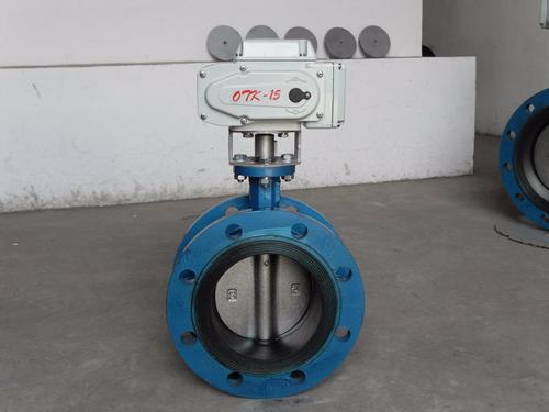 電動硬密封法蘭蝶閥 電動硬密封法蘭蝶閥